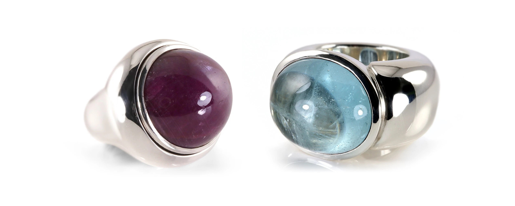 stříbrné prsteny